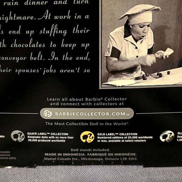 I Love Lucy Barbie Set - Picture 5 of 12